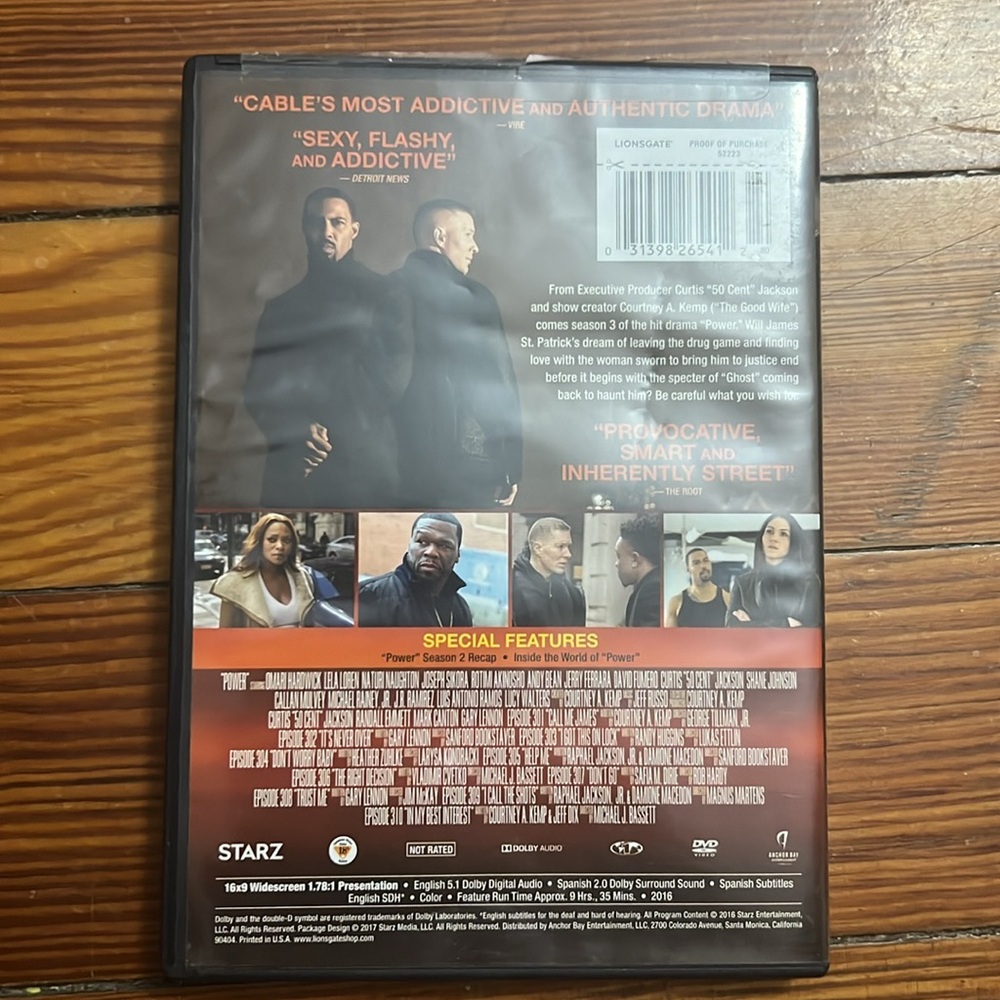 Power the complete third season - Picture 3 of 3